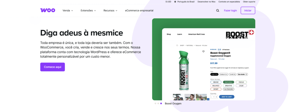 Como criar uma loja online Woocommerce